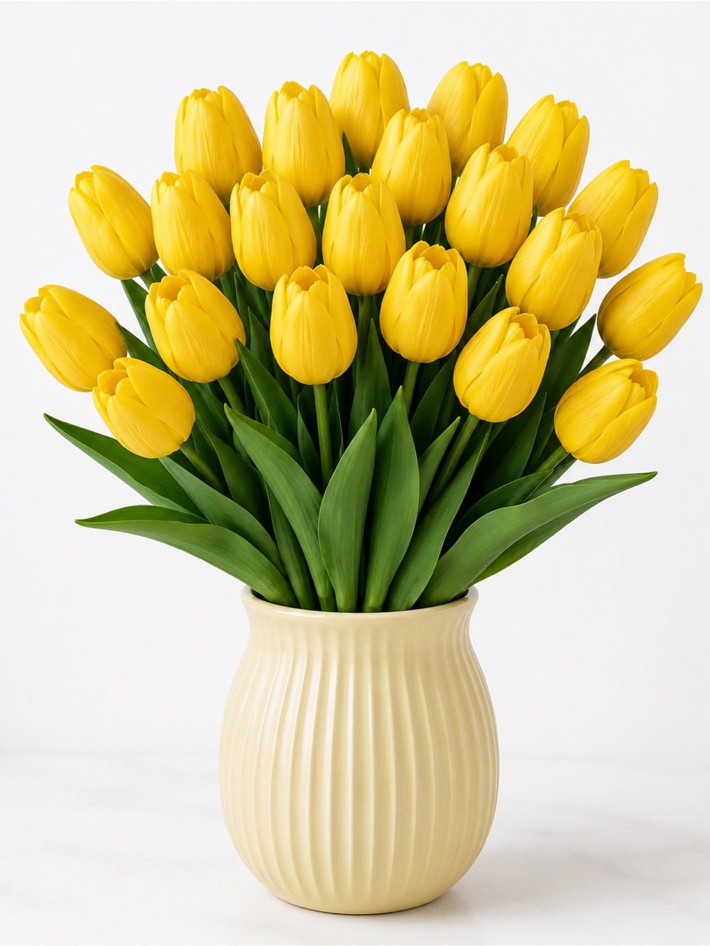 Yellow tulip stems spring flowers yellow flower tulip florals flower arranging